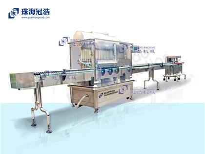 全自動(dòng)灌裝、旋蓋生產(chǎn)線